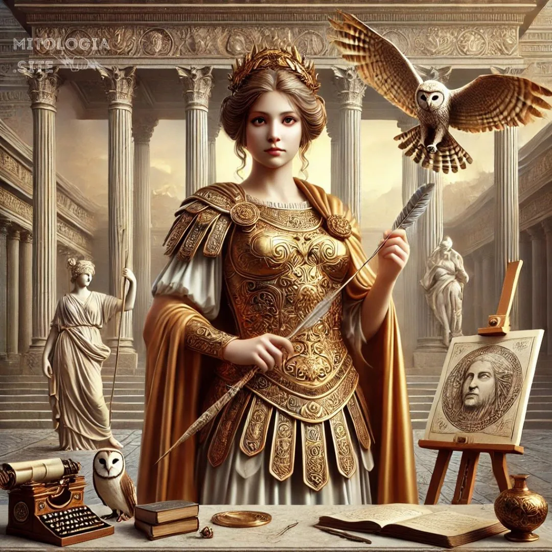 Minerva - la diosa de la sabiduría y las artes en Roma