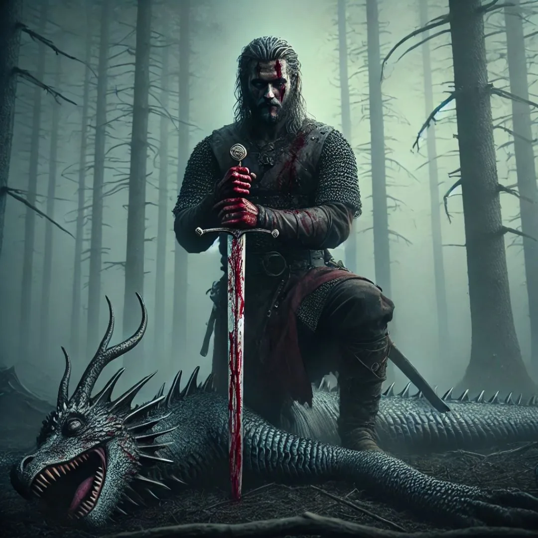 Sigurd - el héroe que venció al dragón Fafnir en la mitología nórdica