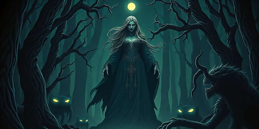 Angrboda: La gigante y madre de monstruos en la mitología nórdica y su legado