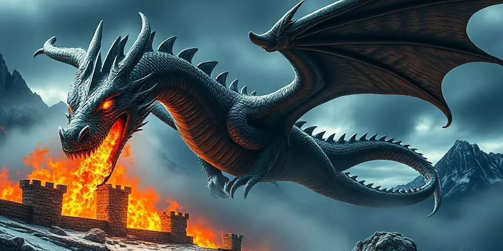 Dragones en la mitología nórdica: simbolismo y poder en las leyendas vikingas