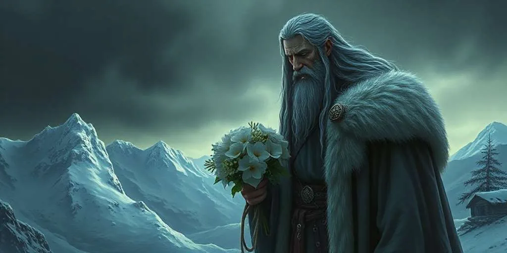 Höðr: El dios ciego y la trágica muerte de Baldr en la mitología nórdica