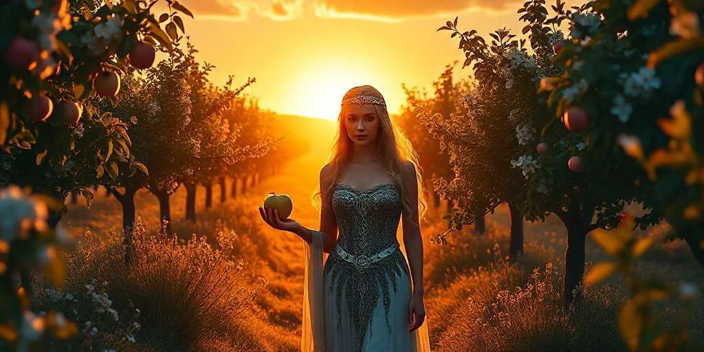 Idunn, Guardiana de las Manzanas de la Juventud Eterna en la Mitología Nórdica: Mitos y Significado