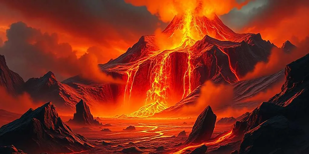 Muspelheim: El reino del fuego y hogar de Surtur en la mitología nórdica